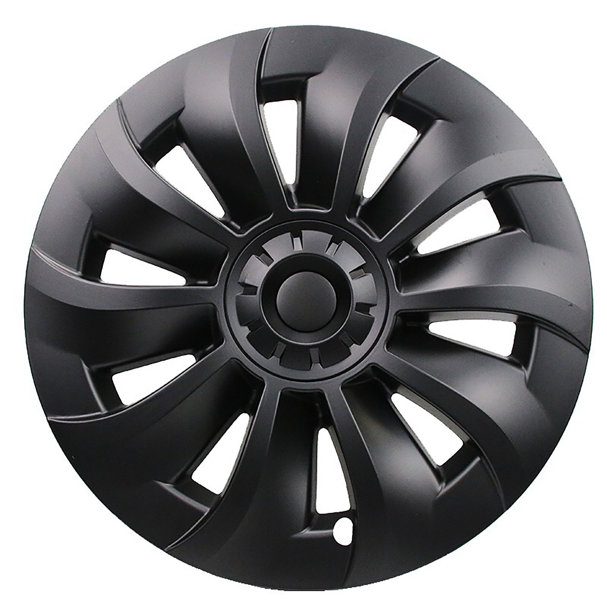 Tesla Model 3 Uberturbine Wheel Cover 19 Inch Hub Caps - Matte Black