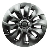 Tesla Model 3 Uberturbine Wheel Cover 19 Inch Hub Caps - Gun Gray
