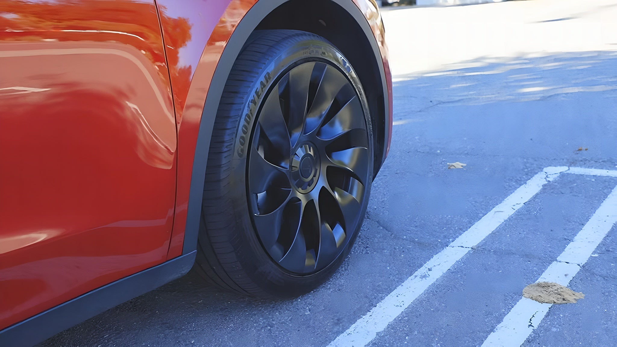 Teego 20inch Model Y Wheel Covers for Tesla Model Y Induction Wheels - Real Shot