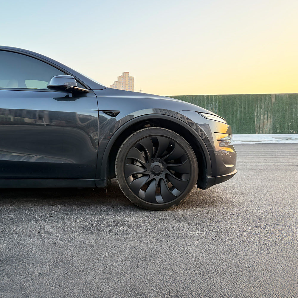 Performance Uberturbine Style Wheel Covers for Tesla Model Y Juniper 20" Helix 2.0 Wheels