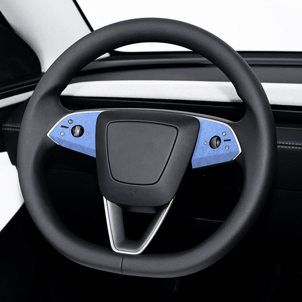 Tessgo Alcantara Steering Wheel Upgrade Kit for Tesla Model Y Juniper 2025+