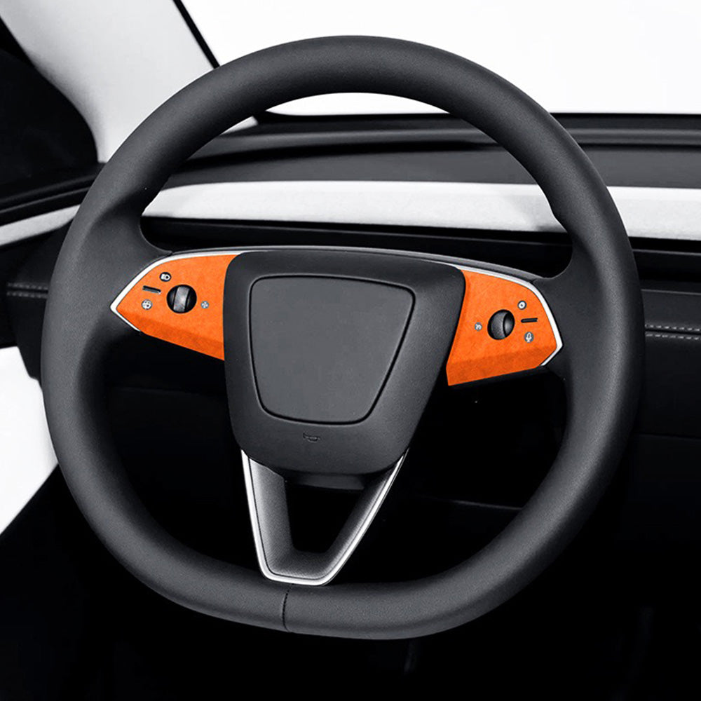 Tessgo Alcantara Steering Wheel Upgrade Kit for Tesla Model Y Juniper 2025+