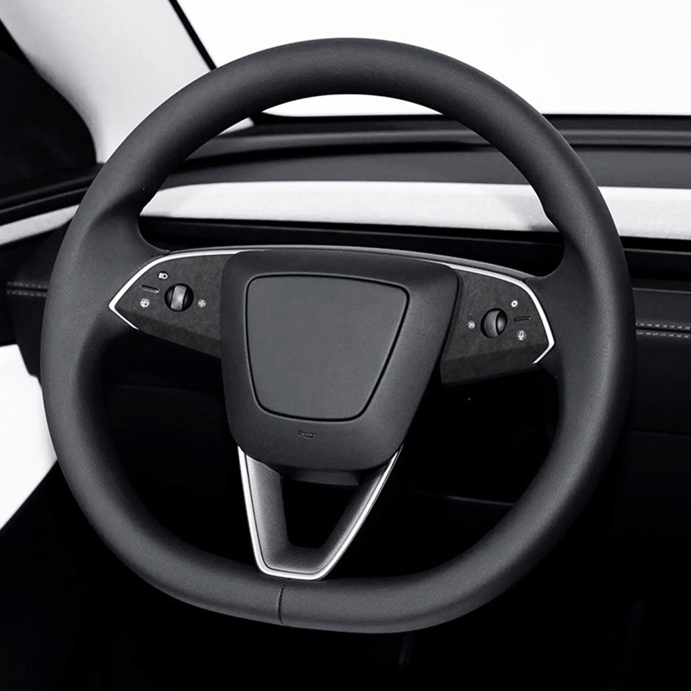 Tessgo Alcantara Steering Wheel Upgrade Kit for Tesla Model Y Juniper 2025+