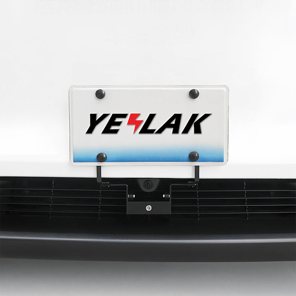 Premium Anti-Theft License Plate Holder for 2025+ Tesla Model Y Juniper | Custom Fit, No-Drill Installation