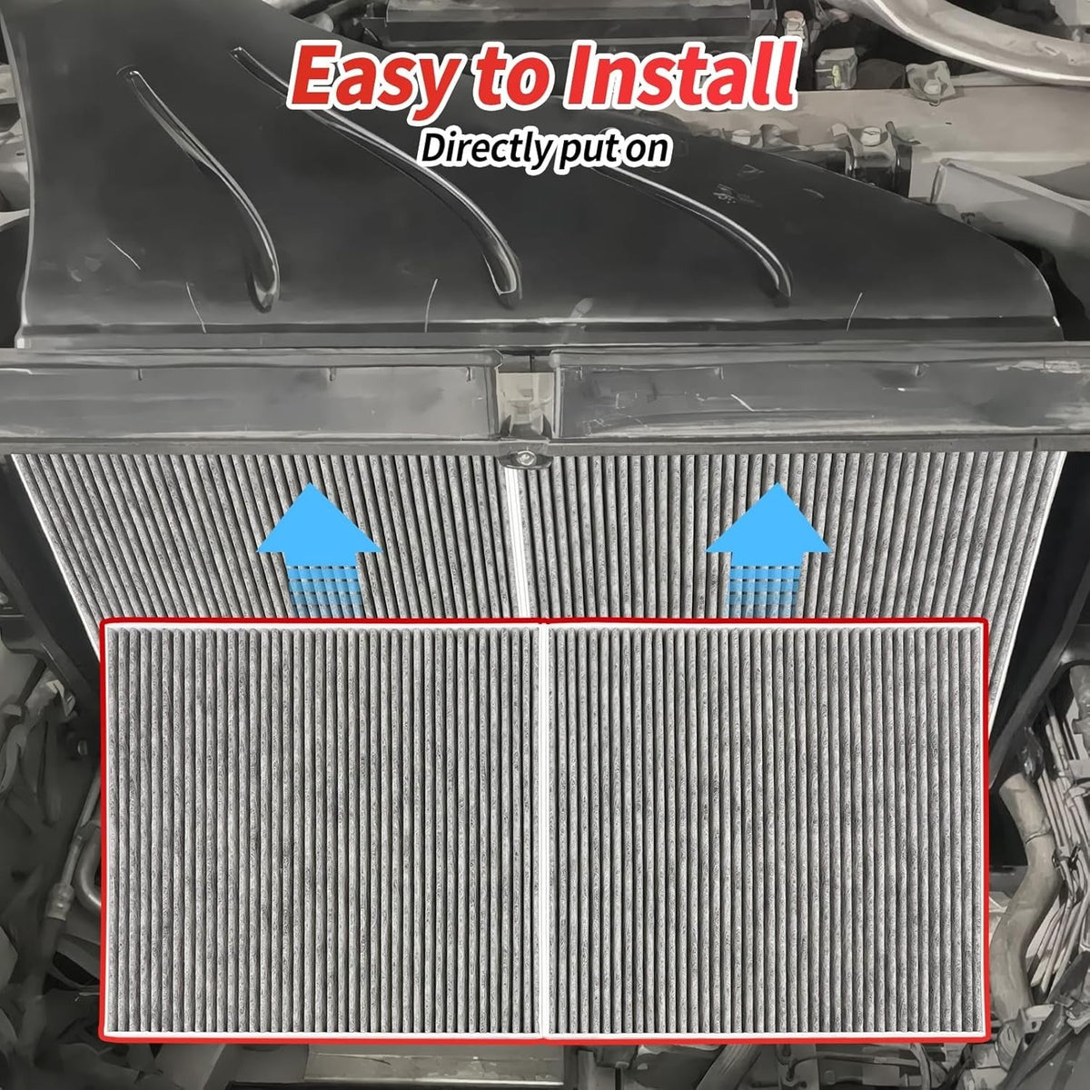 TESSGO HEPA Cabin Air Filter FOR Tesla Model S & Model X (2016–2025)
