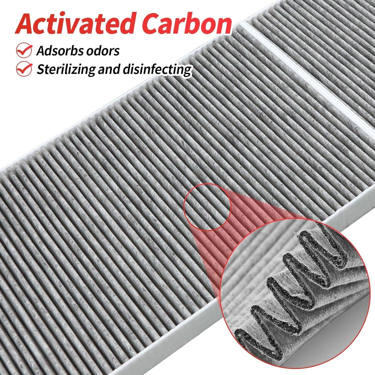 TESSGO HEPA Cabin Air Filter FOR Tesla Model S & Model X (2016–2025)