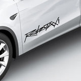 Tessgo Robotaxi Exterior Sticker Decal PVC Vehicle Identification