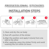 Tessgo Robotaxi Exterior Sticker Decal PVC Vehicle Identification