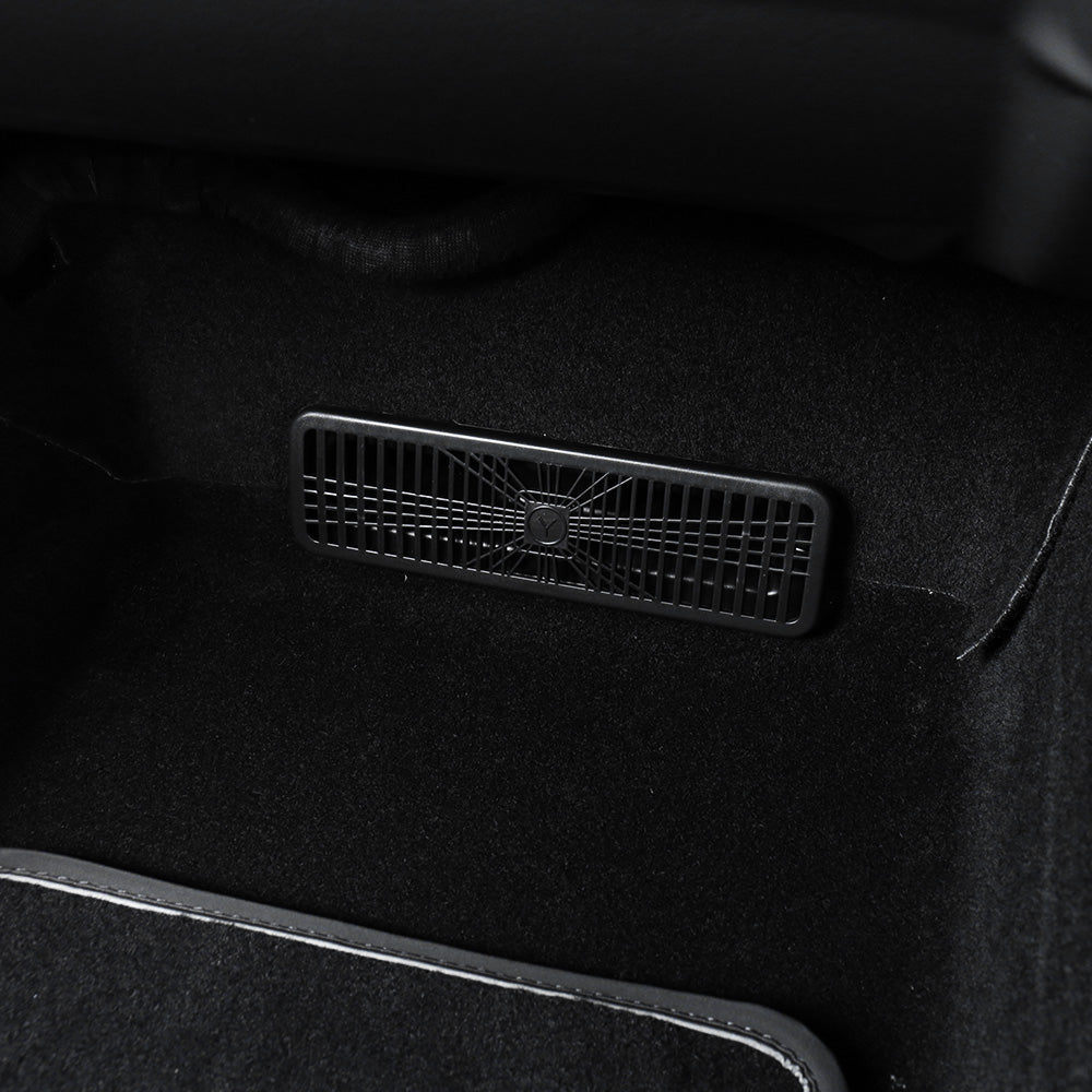 Premium Under-Seat Vent Covers for Tesla Model Y Juniper (2025+) – Custom Fit Interior Protectors | Durable ABS Plastic Design