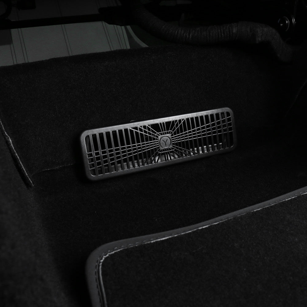 Premium Under-Seat Vent Covers for Tesla Model Y Juniper (2025+) – Custom Fit Interior Protectors | Durable ABS Plastic Design