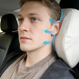 Premium Adjustable Headrest Pillow for Tesla Models S/3/X/Y - Ergonomic neck support