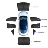 Privacy Shield Side Window Sunshades for Tesla Model Y / 3 (2017-2025+)
