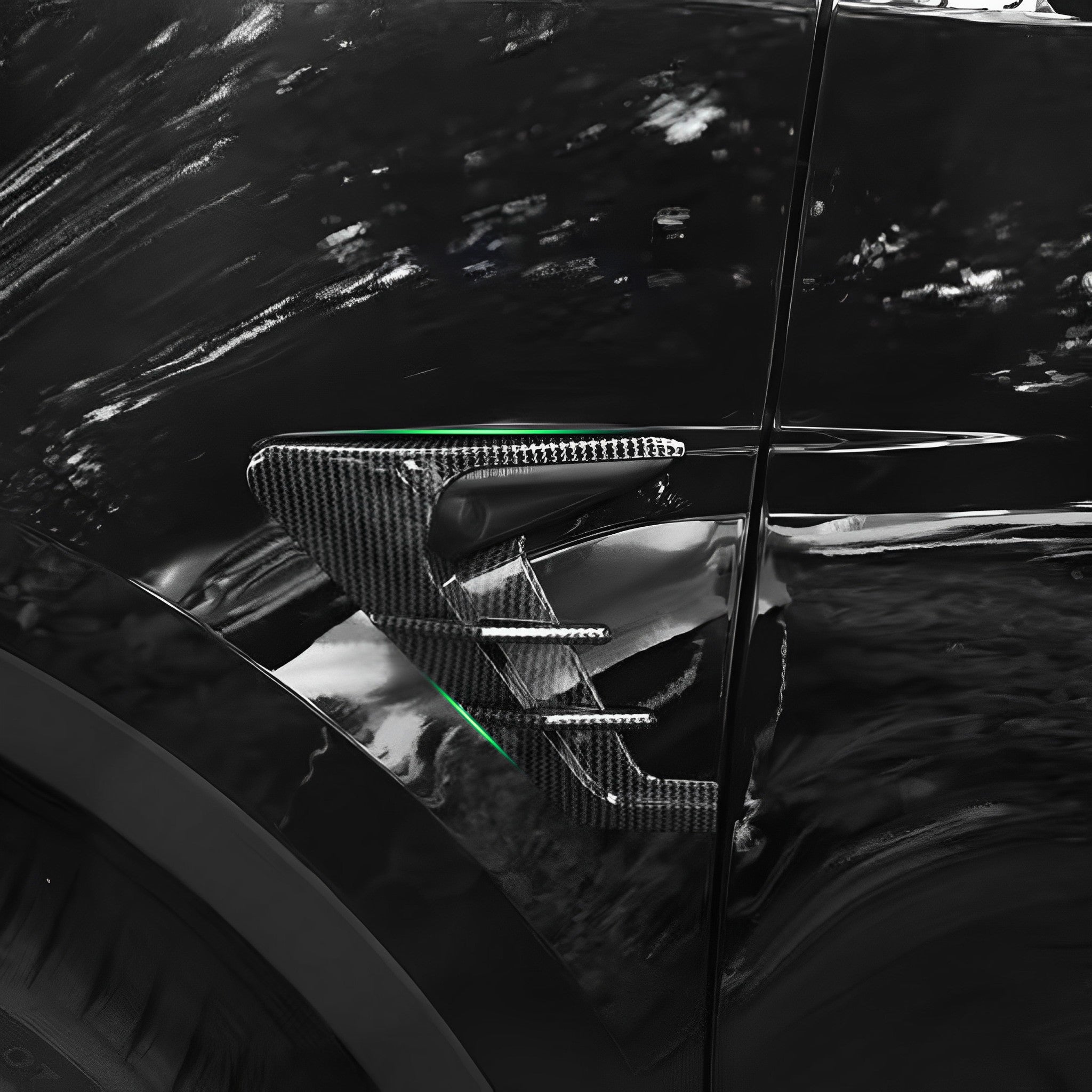 Sporty Camera Trim Cover for Tesla Model 3 & Model Y (HW3.0/HW4.0) – Sleek Protection & Style Upgrade
