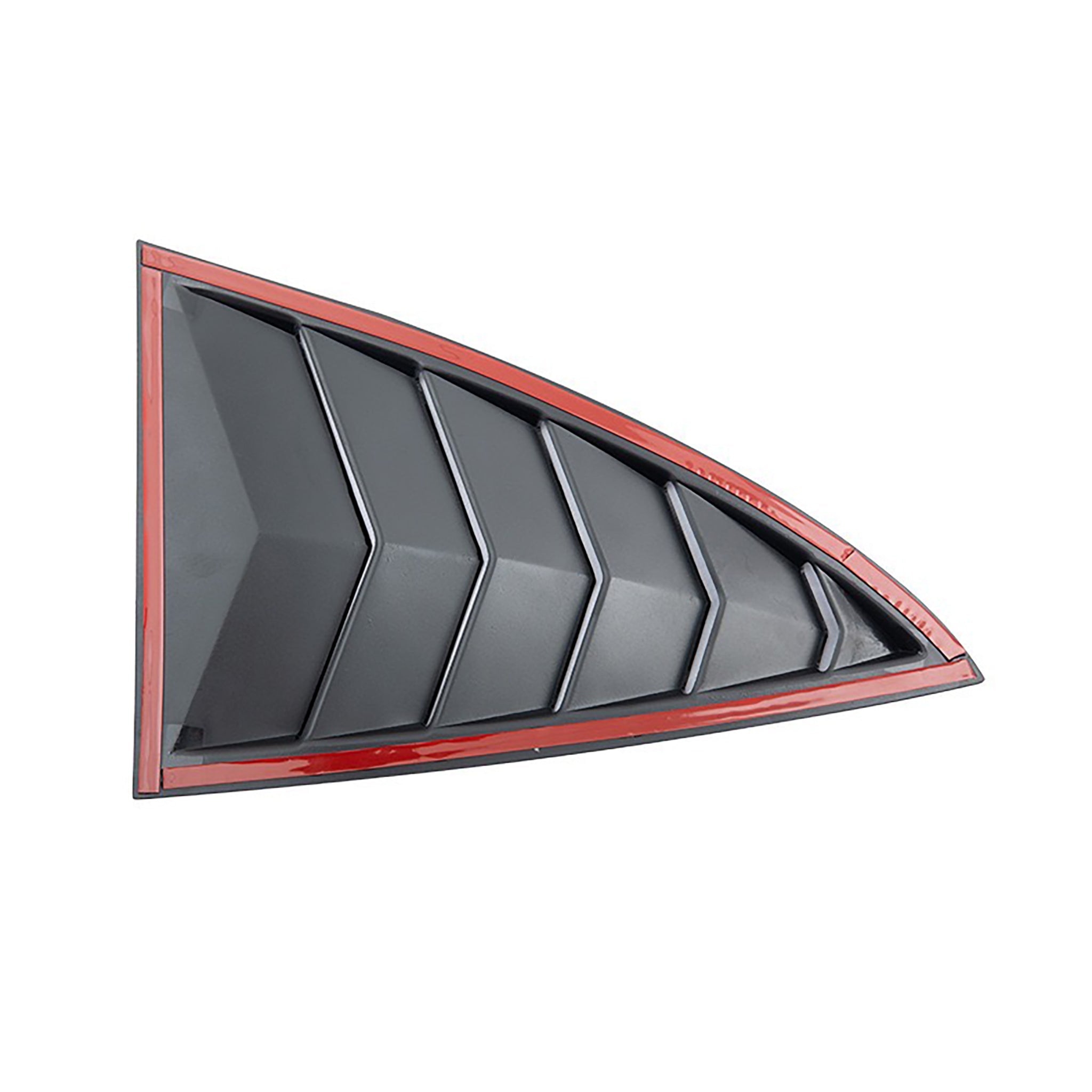 Racing-Style Rear Side Quarter Window Louvers for Tesla Model 3 2017-2024