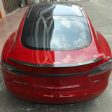 Real Carbon Fiber Spoiler For Tesla Model S 2016-2026+