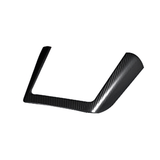 side view of Carbon Fiber Charging Pad Frame for Tesla Model 3/Y