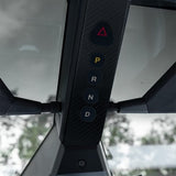 Real Carbon Fiber Cybertruck Shift Buttons Overhead Console Trim Cover