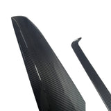 Real Carbon Fiber Dashboard Overlays for New Tesla 2024+ Model 3 Highland (Stick-on type)