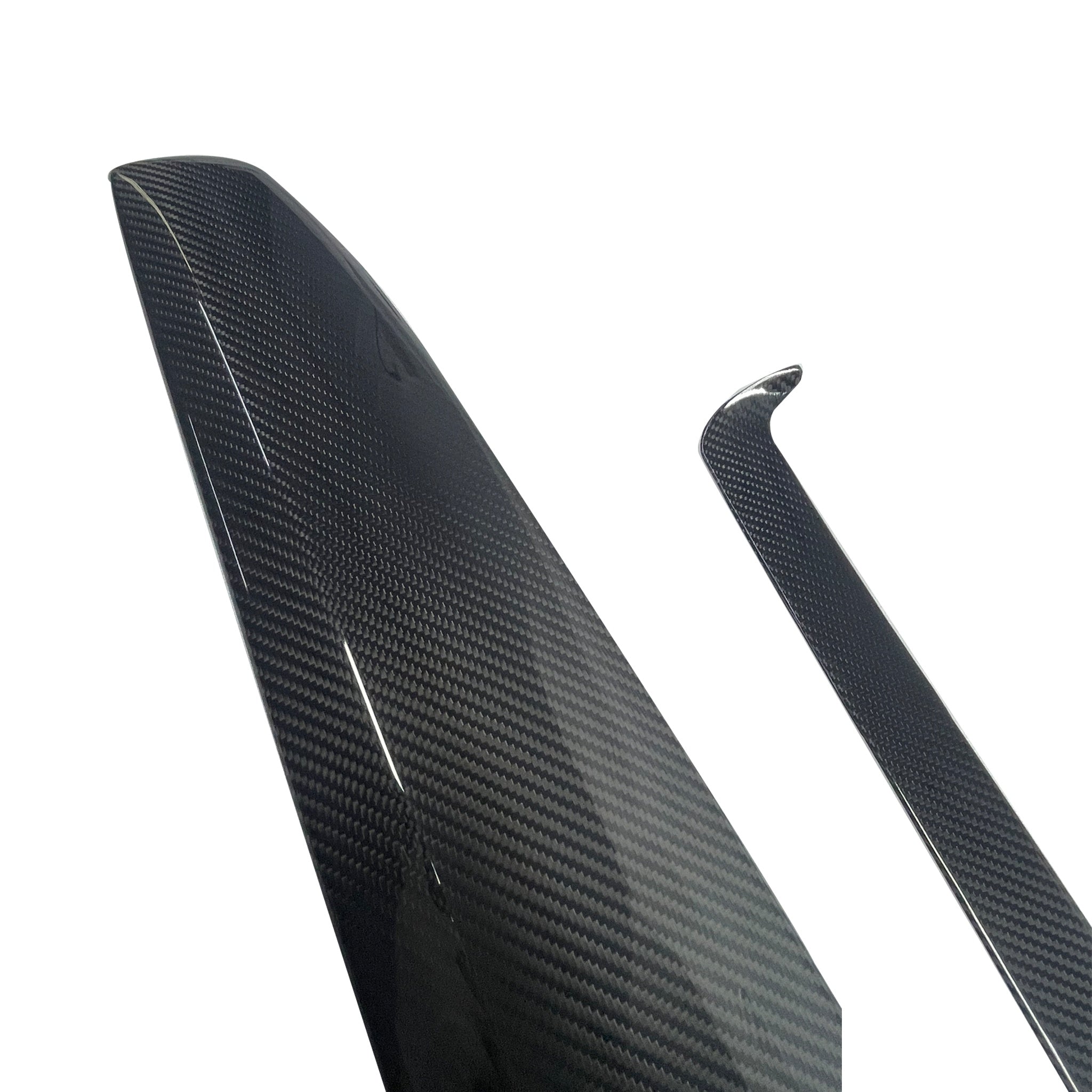 Real Carbon Fiber Dashboard Overlays for New Tesla 2024+ Model 3 Highland (Stick-on type)