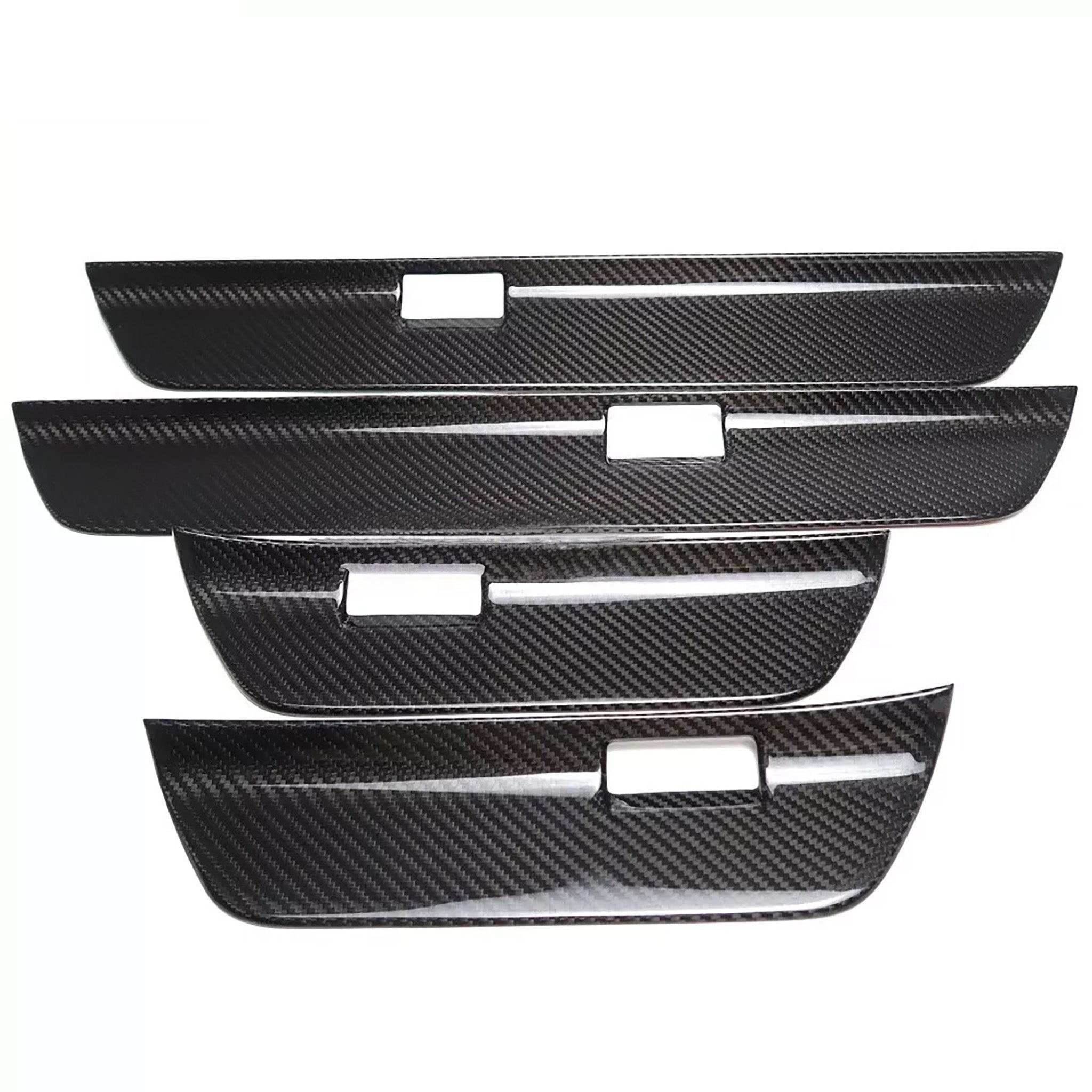 Tesla Model 3 Carbon Fiber Door Sill Covers protector