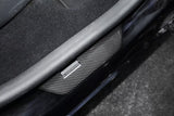 Tesla Model 3 Carbon Fiber Door Sill Covers protector