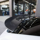 Premium Dry Carbon Fiber Wing Spoiler Overlay for Tesla Model X (2016–2025) – Sleek Sporty Upgrade by Teego