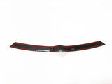 Real Carbon Fiber Front Bumper Inlay For Tesla Model X 2017-2026 | Teego