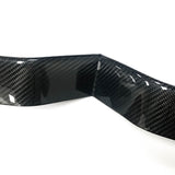 Real Carbon Fiber Front Bumper Inlay For Tesla Model X 2017-2026 | Teego