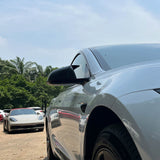 Real Carbon Fiber Mirror Caps For Tesla Model 3 / Y & 2024+ Model 3 Highland