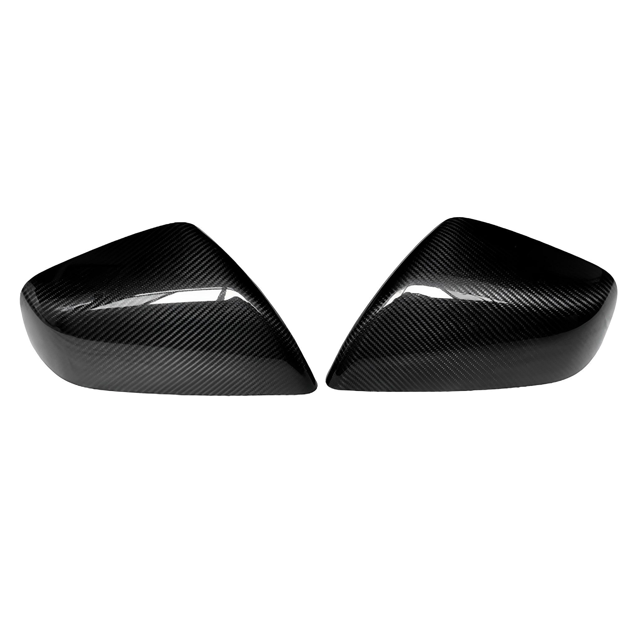 Real Carbon Fiber Mirror Covers For Tesla Model X 2016-2026