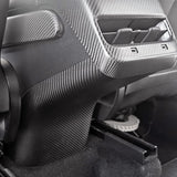 Tessgo Carbon Fiber Rear Center Console Base Cover for Model 3 & Model Y