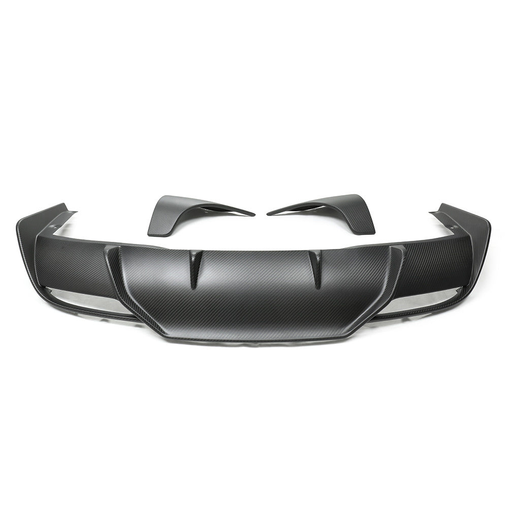 Real Carbon Fiber Rear Diffuser for Tesla Model 3 2024+