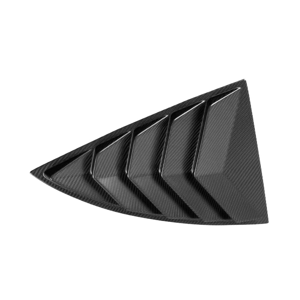 Tesla Model Y Rear Side Window Louvers - white background product shot