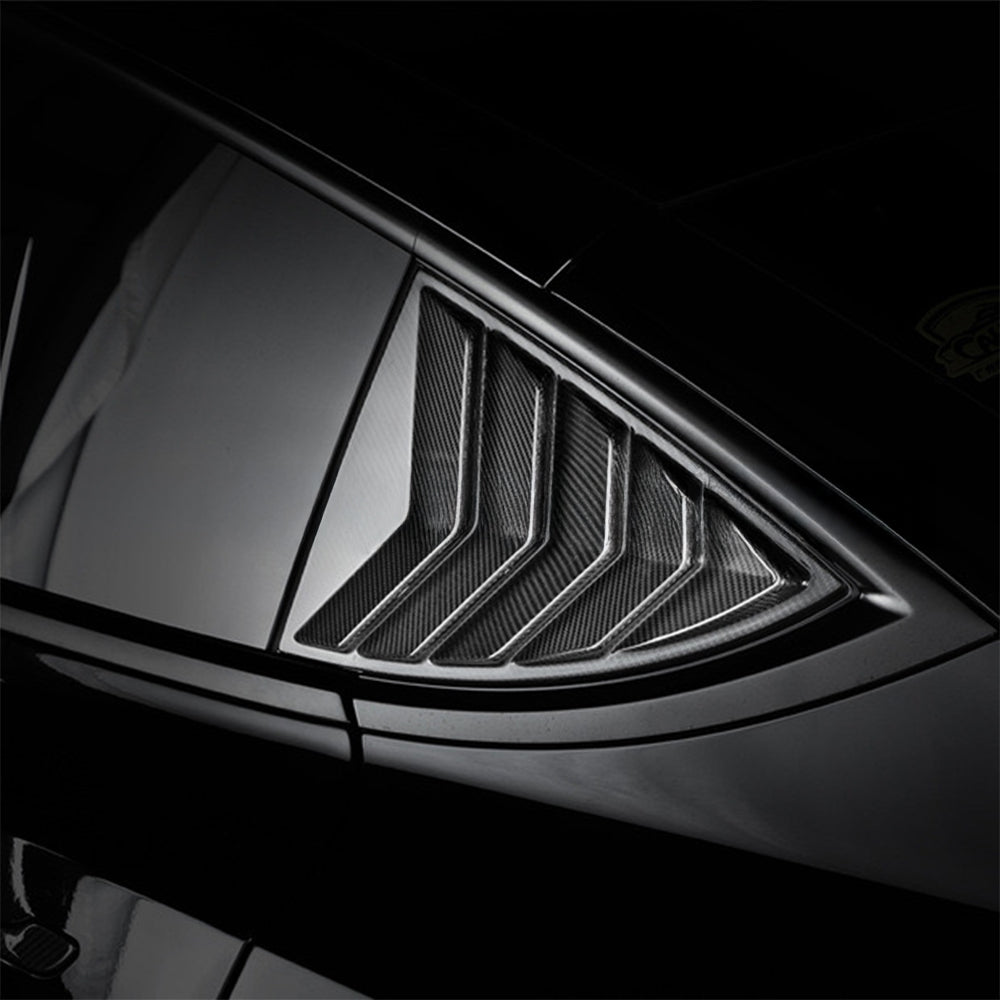Tesla Model Y Rear Side Window Louvers