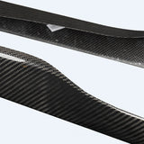 Real Carbon Fiber Rear Trunk Side Trim Cover for Tesla Model X