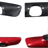 Tesla Model 3/Model Y & 2024+Model 3 Highland Dry Carbon Fiber Rearview Mirror Cover | Luxury Interior Upgrade