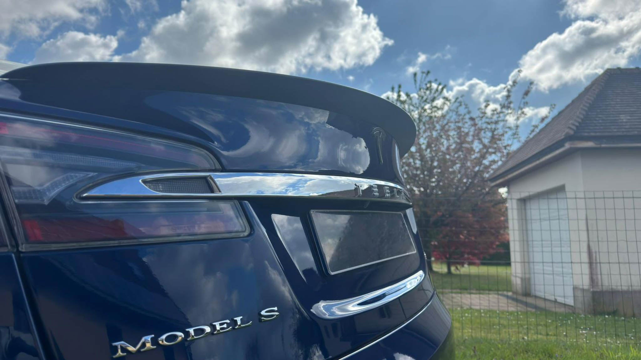 Real Carbon Fiber Spoiler For Tesla Model S 2016-2026+