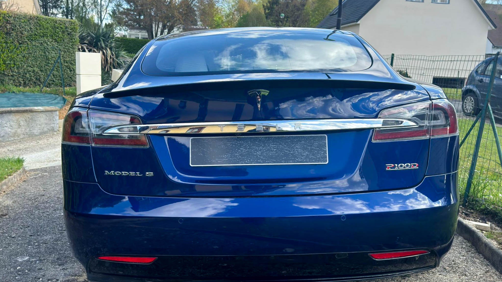 Real Carbon Fiber Spoiler For Tesla Model S 2016-2026+
