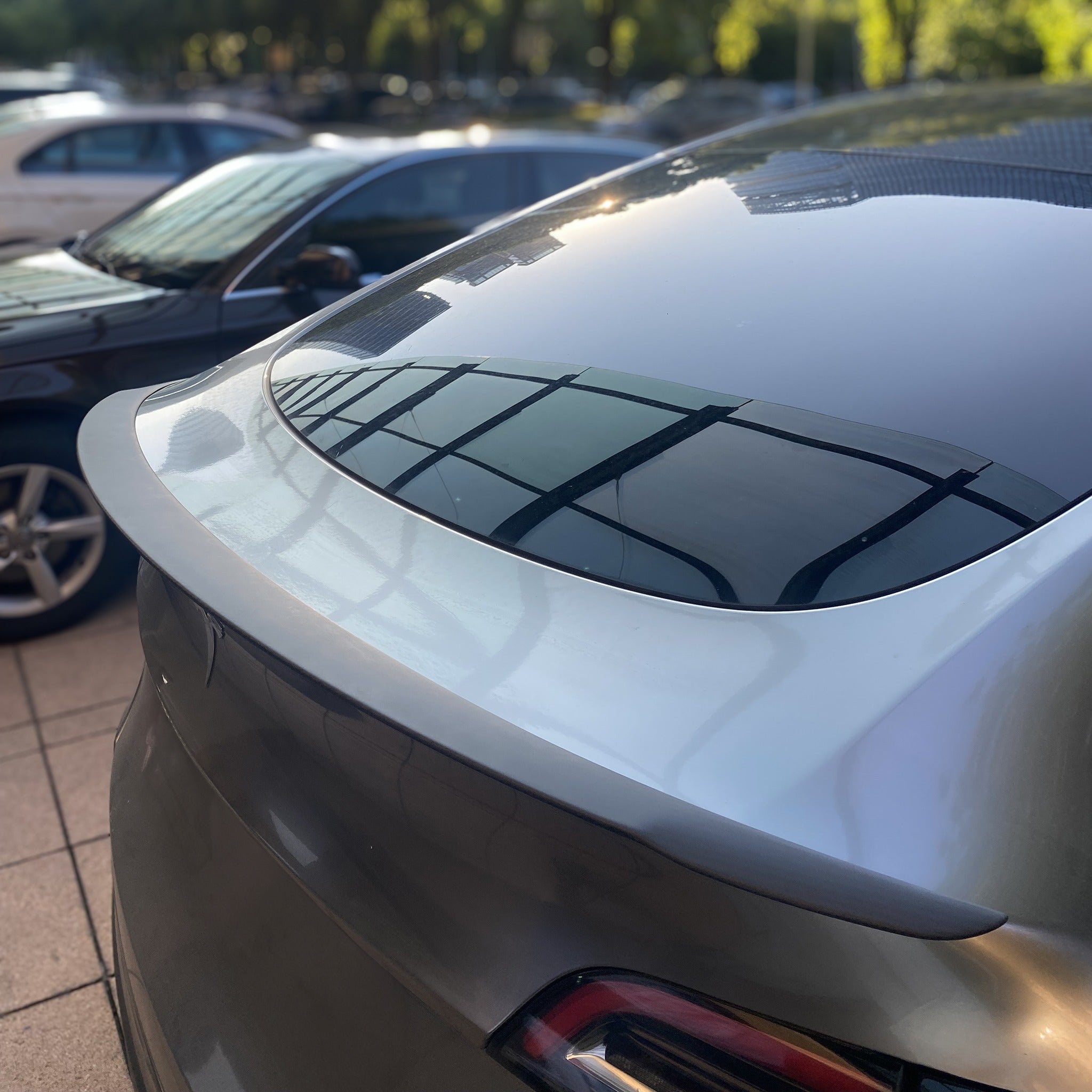 Teego High-Performance Carbon Fiber Spoiler for Tesla Model Y – Inspired by Model 3 Performance Style, Matte/Gloss Finish