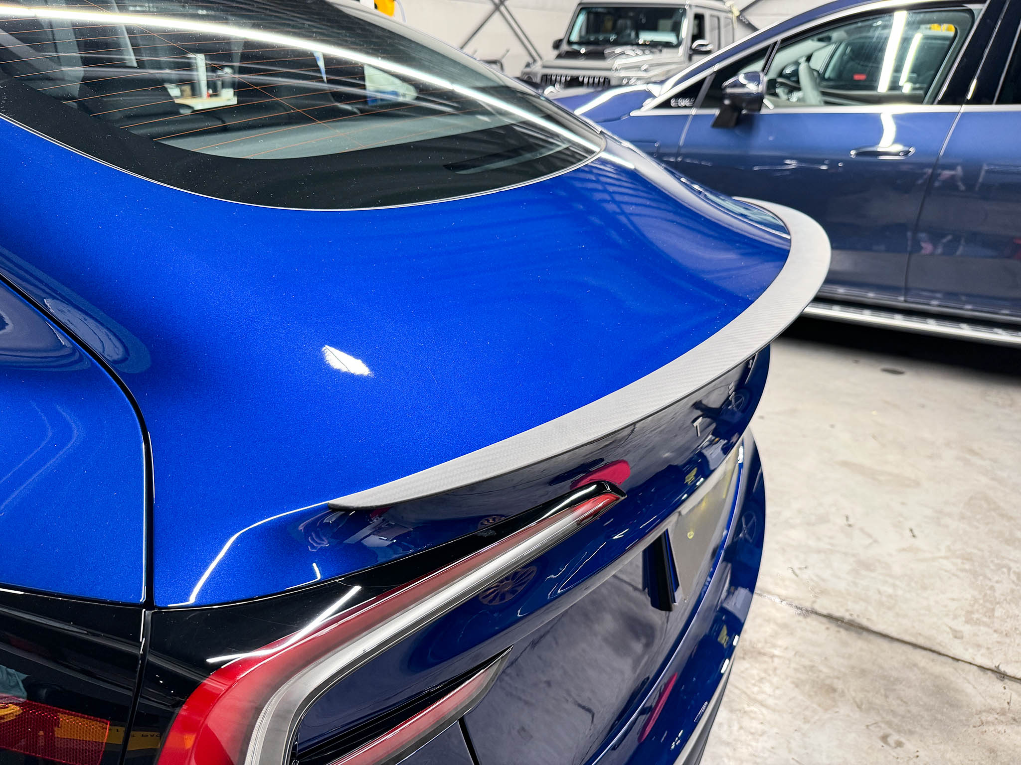 Tesla Model 3 Highland Carbon Fiber Spoiler (Older Performance Style)