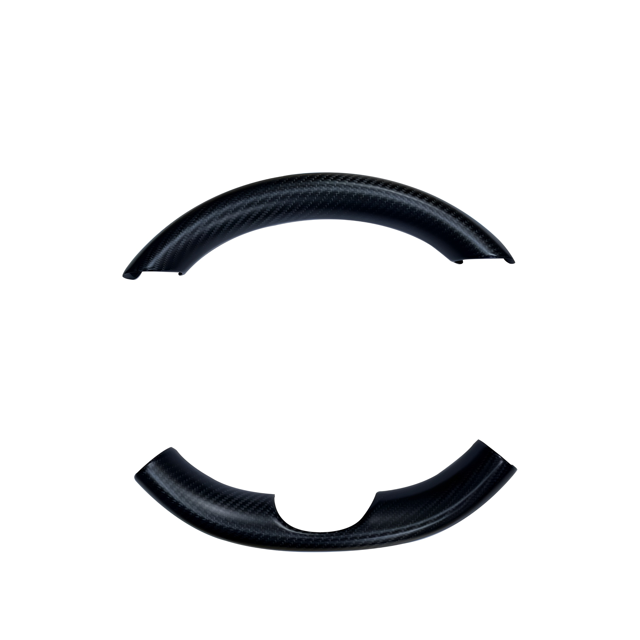 Premium Real Carbon Fiber Steering Wheel Cover for Tesla Model 3 & Y | Custom Fit Luxury Interior Upgrade