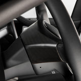 carbon fiber steering wheel trim cover for tesla model Y Juniper