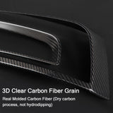 Tesla 2024+ Model 3 Highland Carbon Fiber Tail Light Accents – Sporty Rear Styling