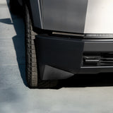 Real Carbon Fiber Tesla Cybertruck Wheel Fairings (Mud Flaps) Overlay