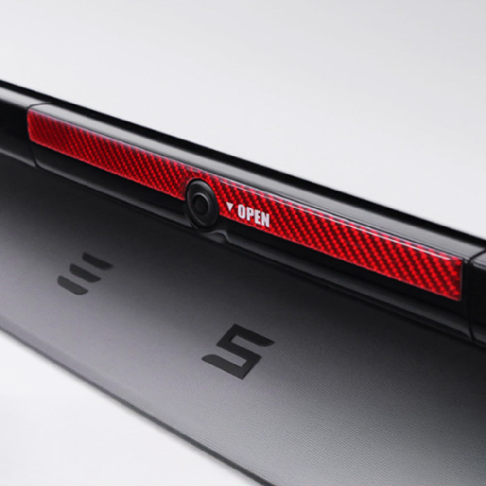 Real Carbon Fiber Trunk Button Accent Sticker for Tesla Model Y Juniper