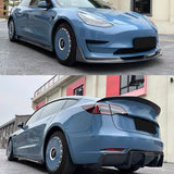 Teego V-Style Carbon Fiber Aero Kit for Tesla Model 3 (2017-2023)