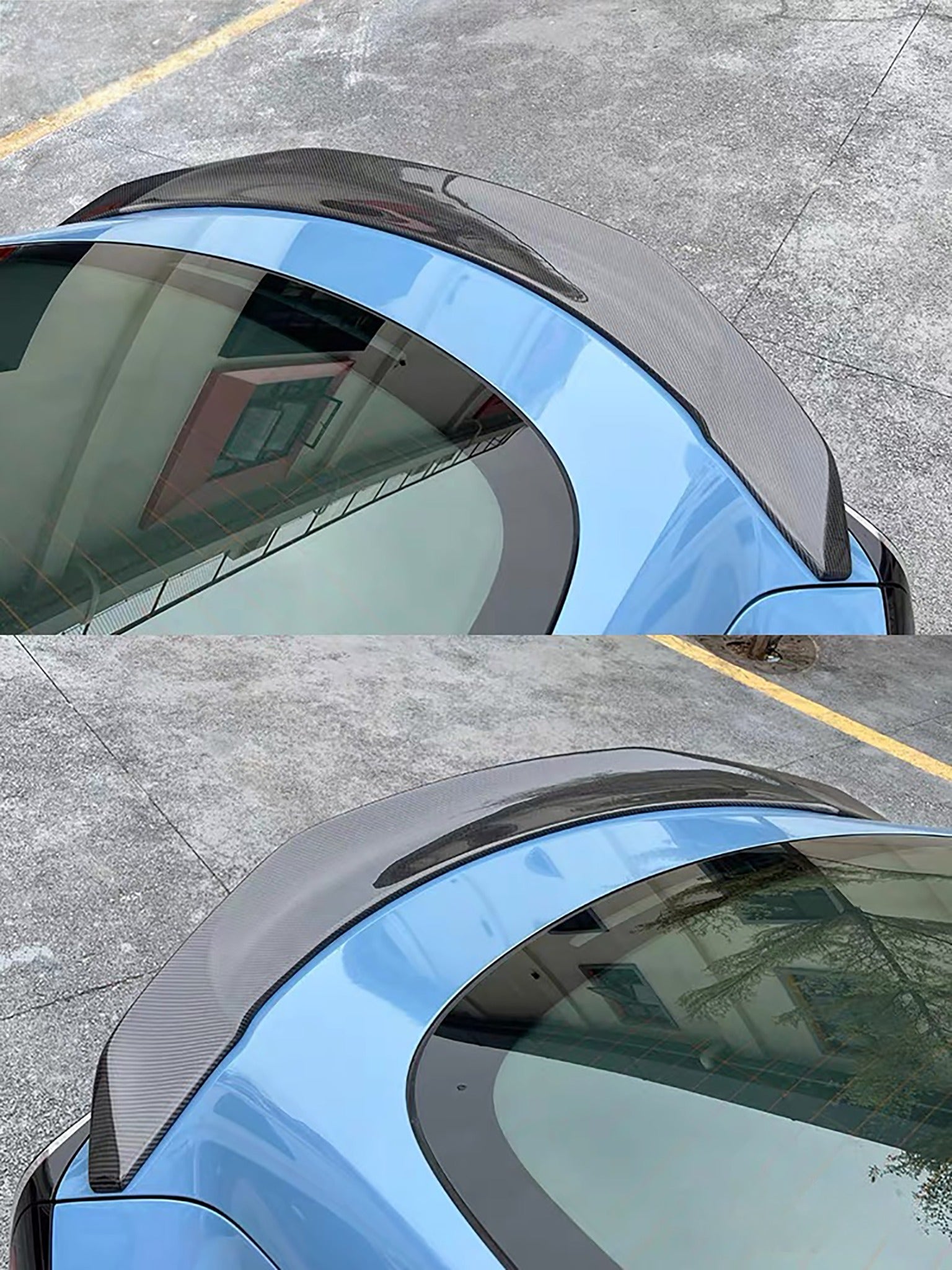 Teego V-Style Carbon Fiber Aero Kit for Tesla Model 3 (2017-2023)