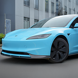Real Carbon Fiber Aero Front Lip Spoiler for 2024+ Tesla Model 3 (Standard & Long Range) | OEM Fit, Aerodynamic Upgrade