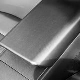 Tesla Model 3 Highland Carbon Fiber Armrest Box Cover - plain weave