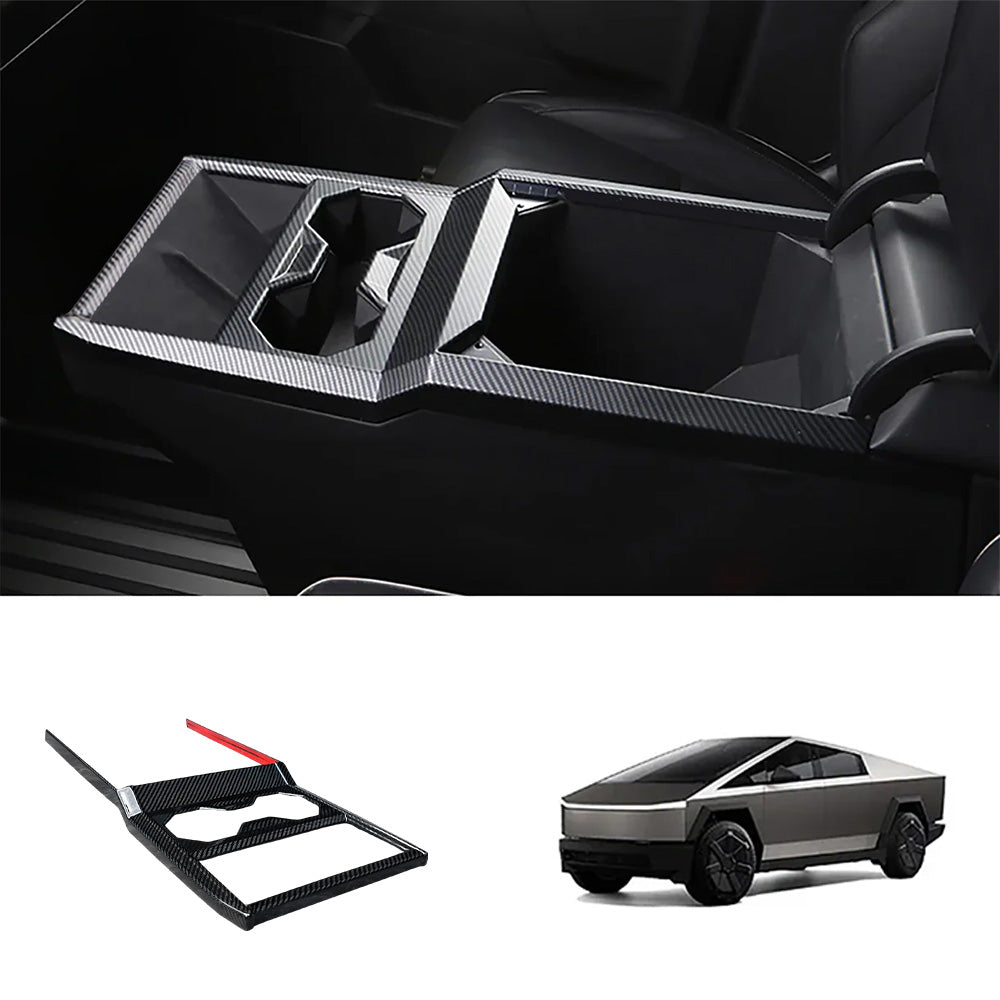 Bundle: Tesla Cybertruck 2024+ Real Carbon Fiber Interior Full Upgrade Kit(10Pcs)